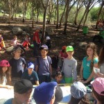 נוער הגולן מדריך את ילדי הגולן "בשביל הגולן".