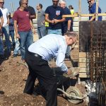 אבן הפינה למתחם התעסוקה החדש