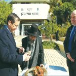 נשיא המדינה, יצחק הרצוג, ביקר בקצרין