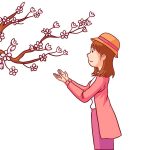 השקדייה פורחת